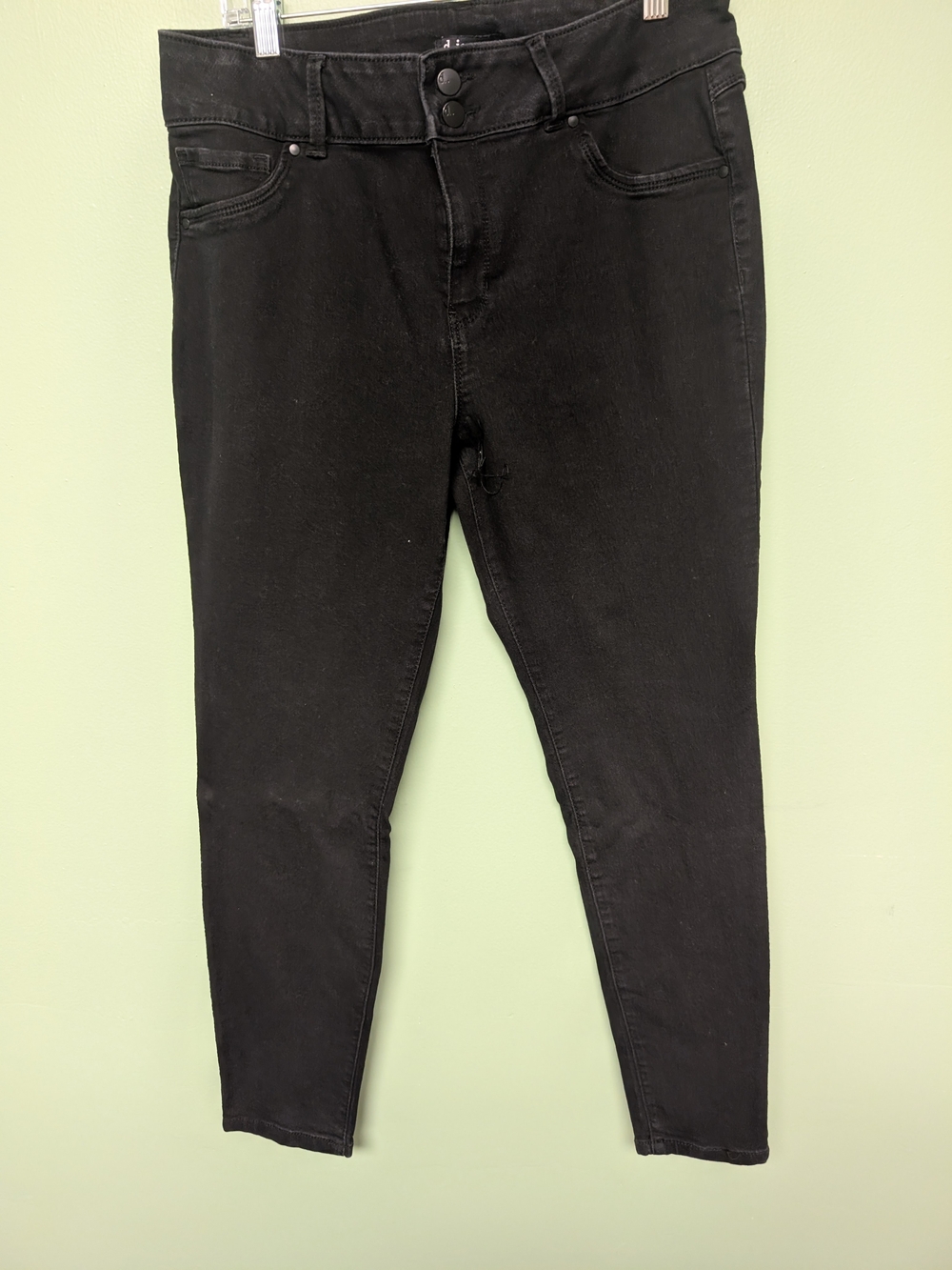 d. jeans Black High-Rise Skinny Women’s Jeans